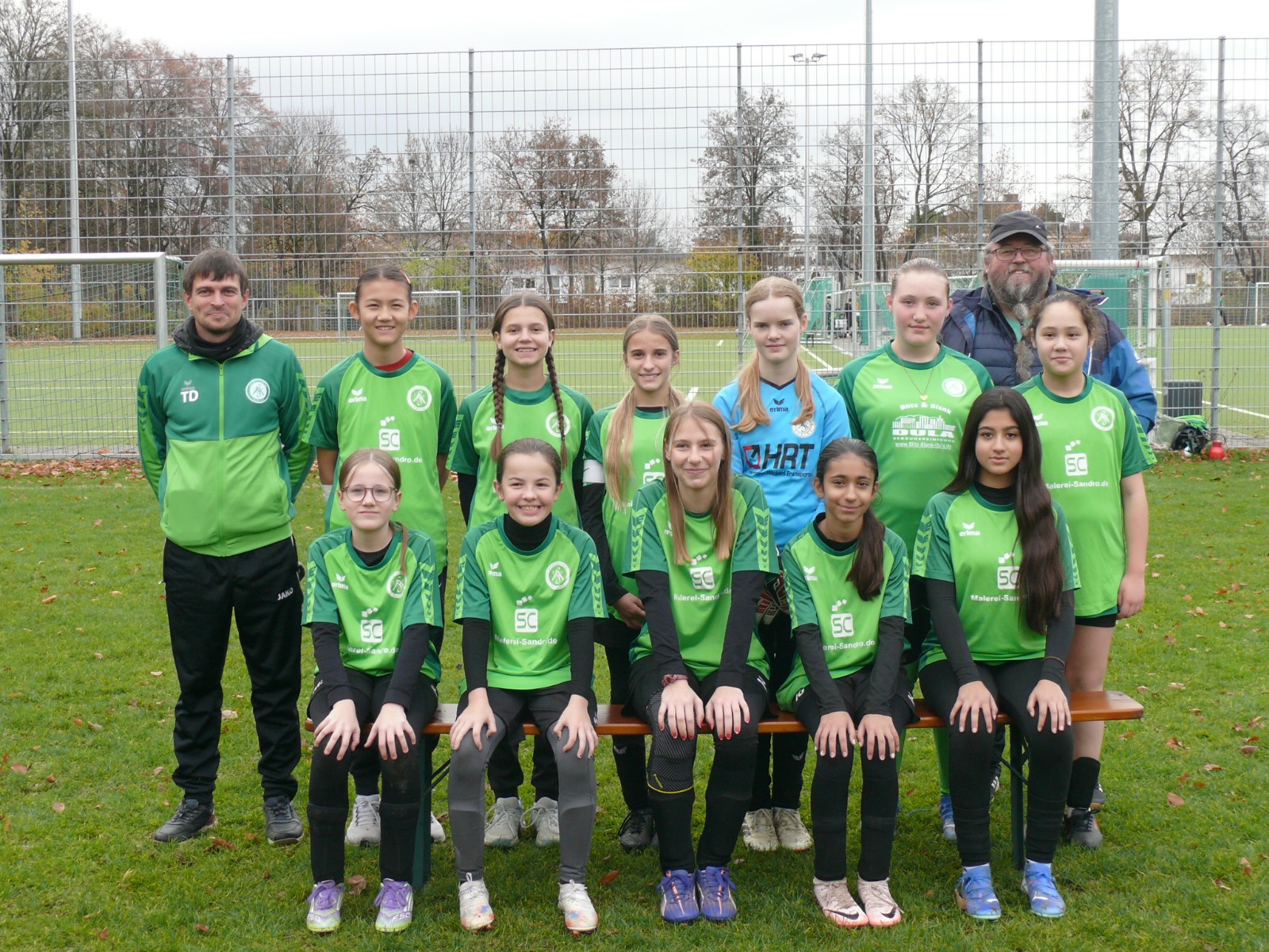 Mannschaftsfoto D-Juniorinnen (U13)