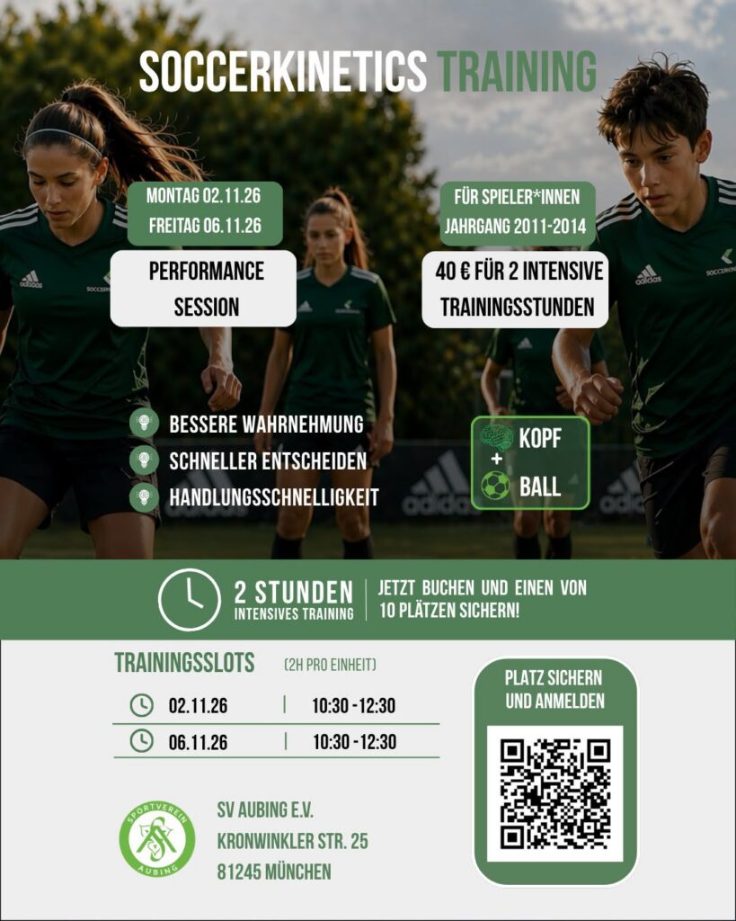 Plakat: Soccerkinetics – Performance Session